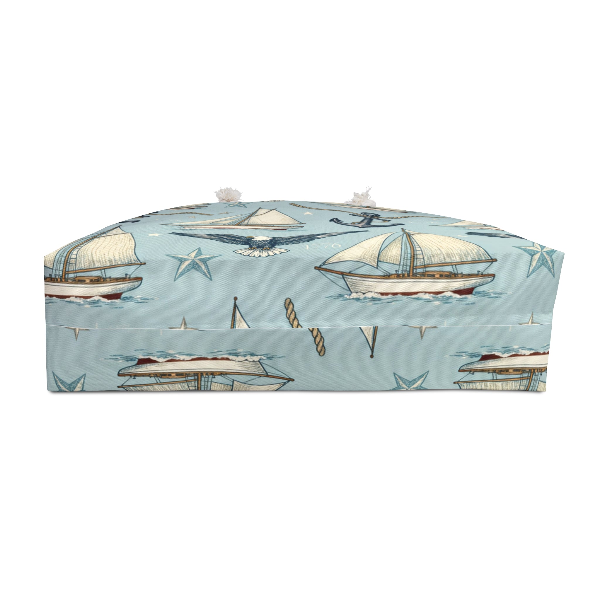 Americana Harbor Eagle Weekender Tote Printify