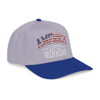 America Loves Winning Patriotic Hat – American Flag Cap