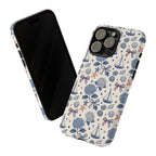 Coastal Americana Hydrangea Phone Case Printify