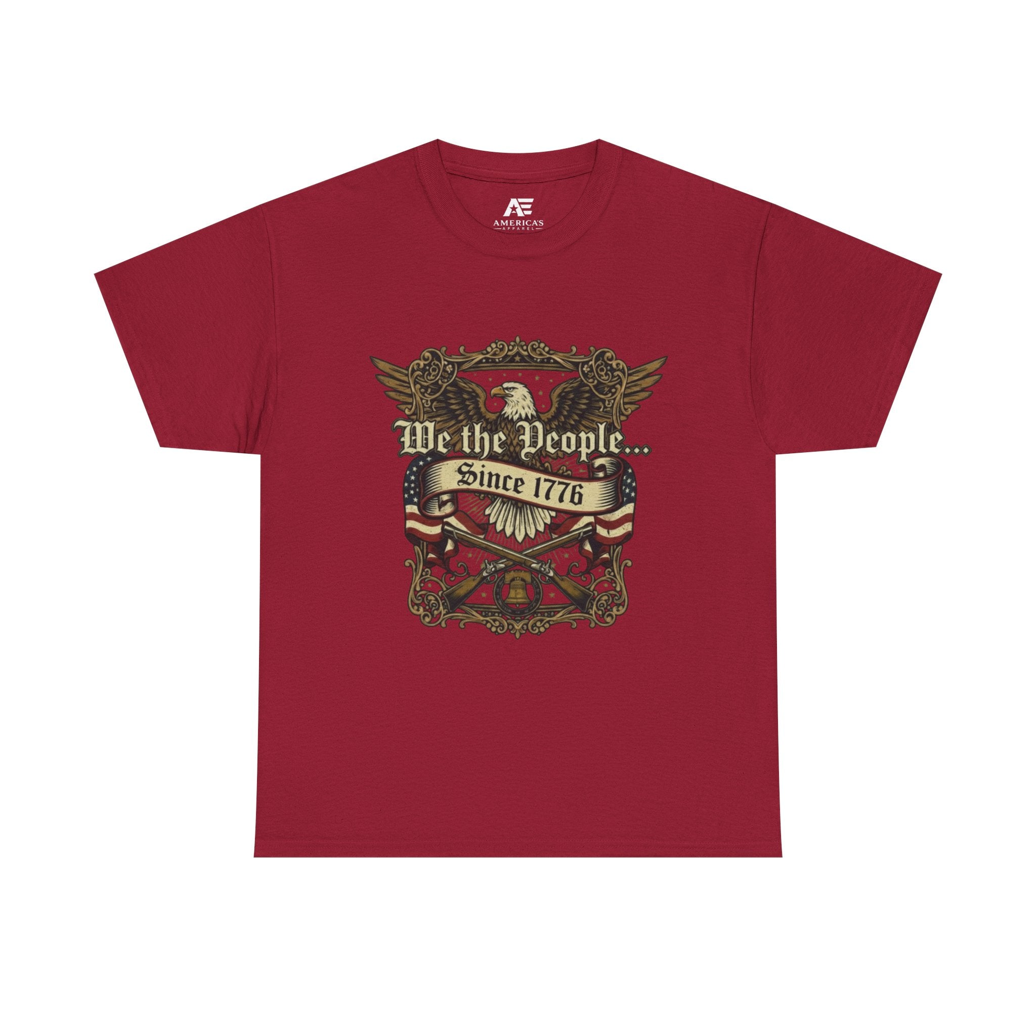 We The People Since 1776 Patriotic T-Shirt – American Freedom Rider Tee