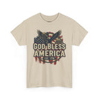 God Bless America 1776 Patriotic T-Shirt – Vintage American Heritage Tee Printify