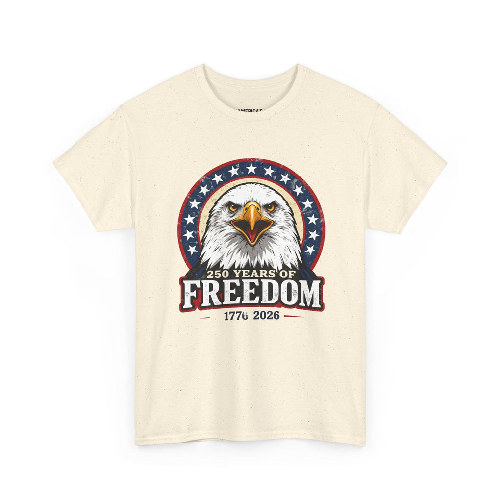 Freedom Eagle T-Shirt — Patriotic Bald Eagle Tee Printify