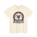 Freedom Eagle T-Shirt — Patriotic Bald Eagle Tee Printify
