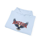 America Eagle Hoodie — Patriotic Bald Eagle Sweatshirt Printify