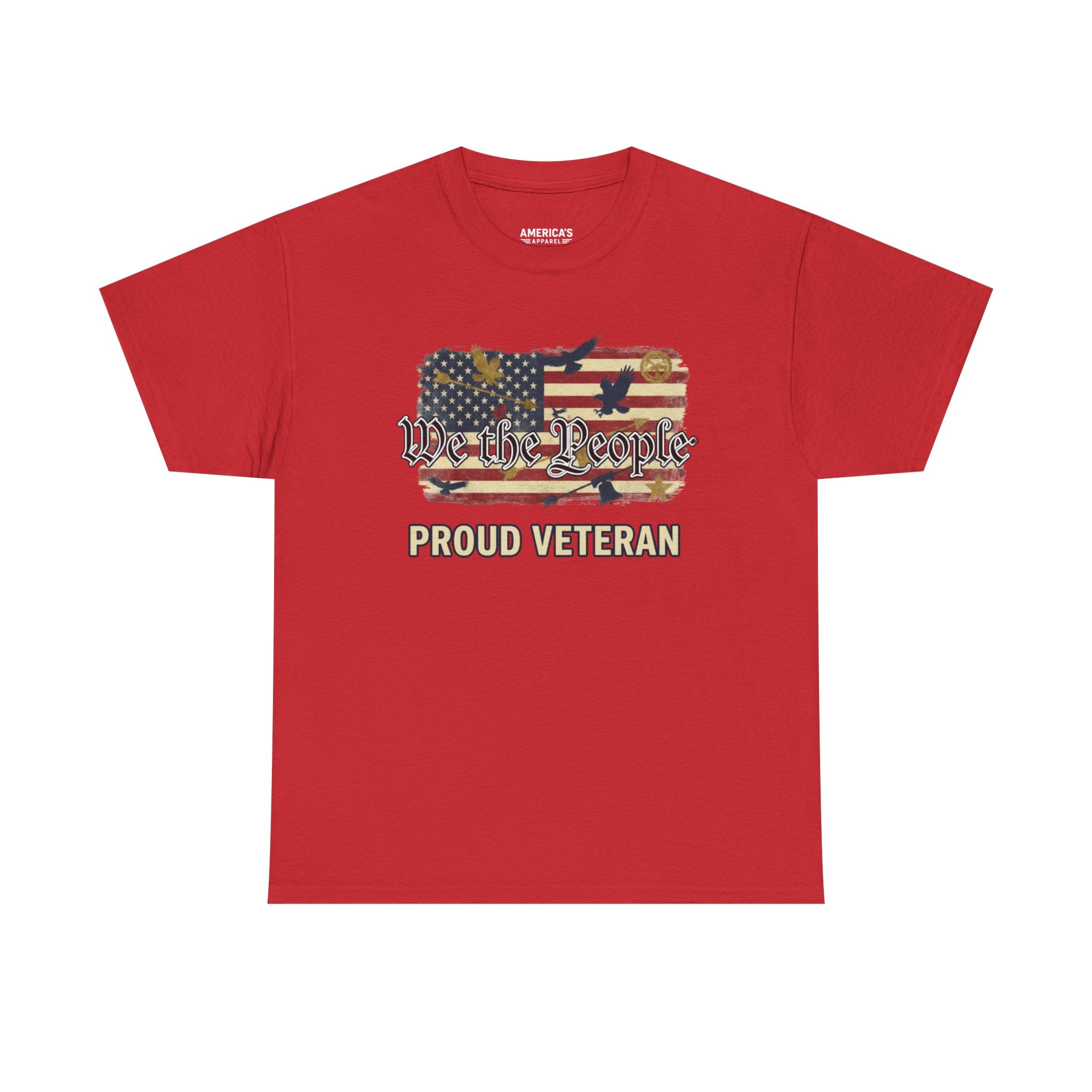 We The People Veterans Edition Patriotic T-Shirt – Style 2 Printify