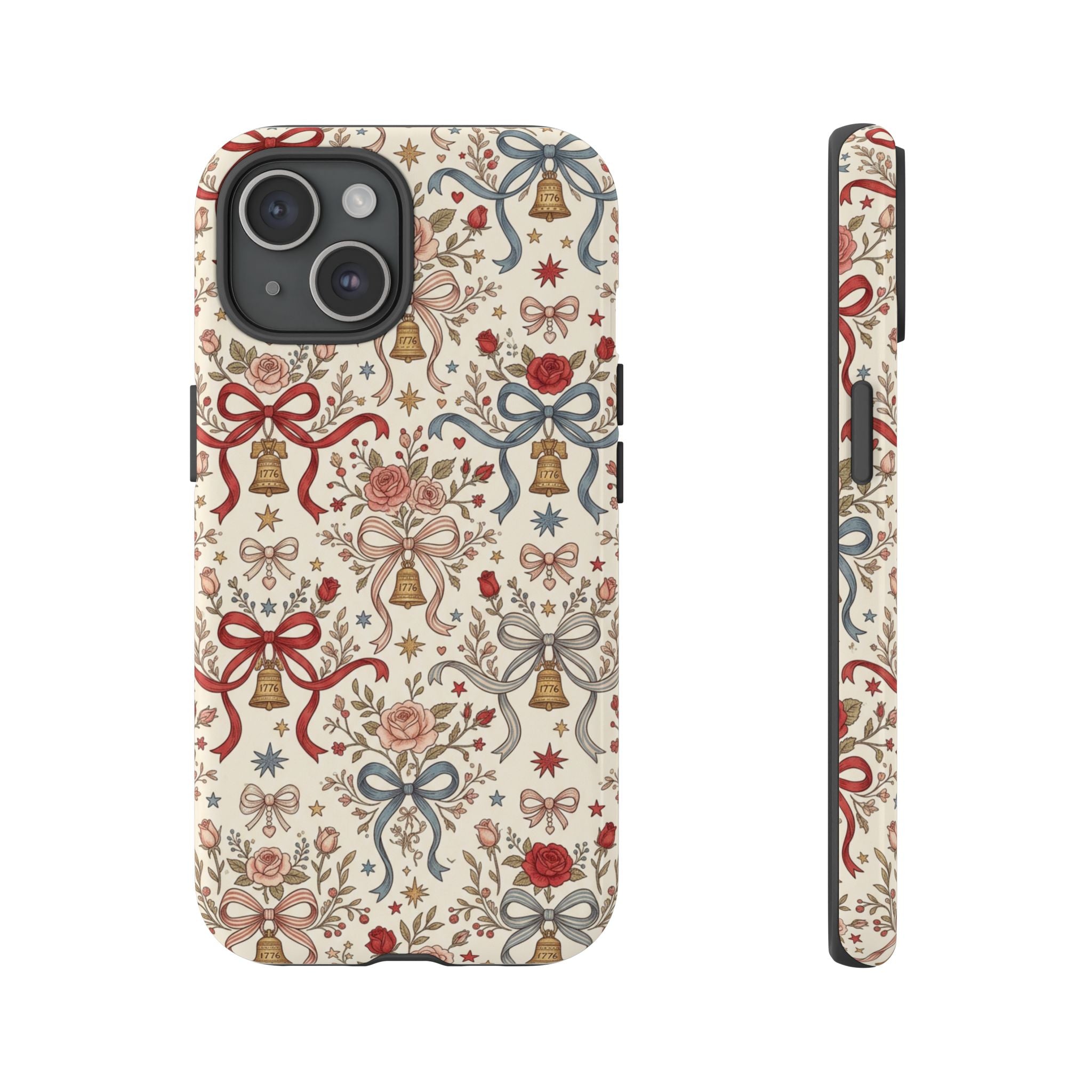 1776 Coquette Liberty Bells Phone Case Printify