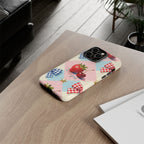 Americana Coquette Cherry Picnic Phone Case Printify