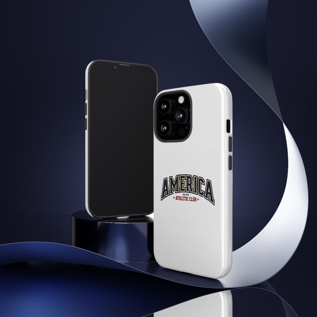 America Athletic Club Phone Case – Vintage Patriotic Americana Case Printify