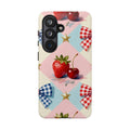 Americana Coquette Cherry Picnic Phone Case Printify