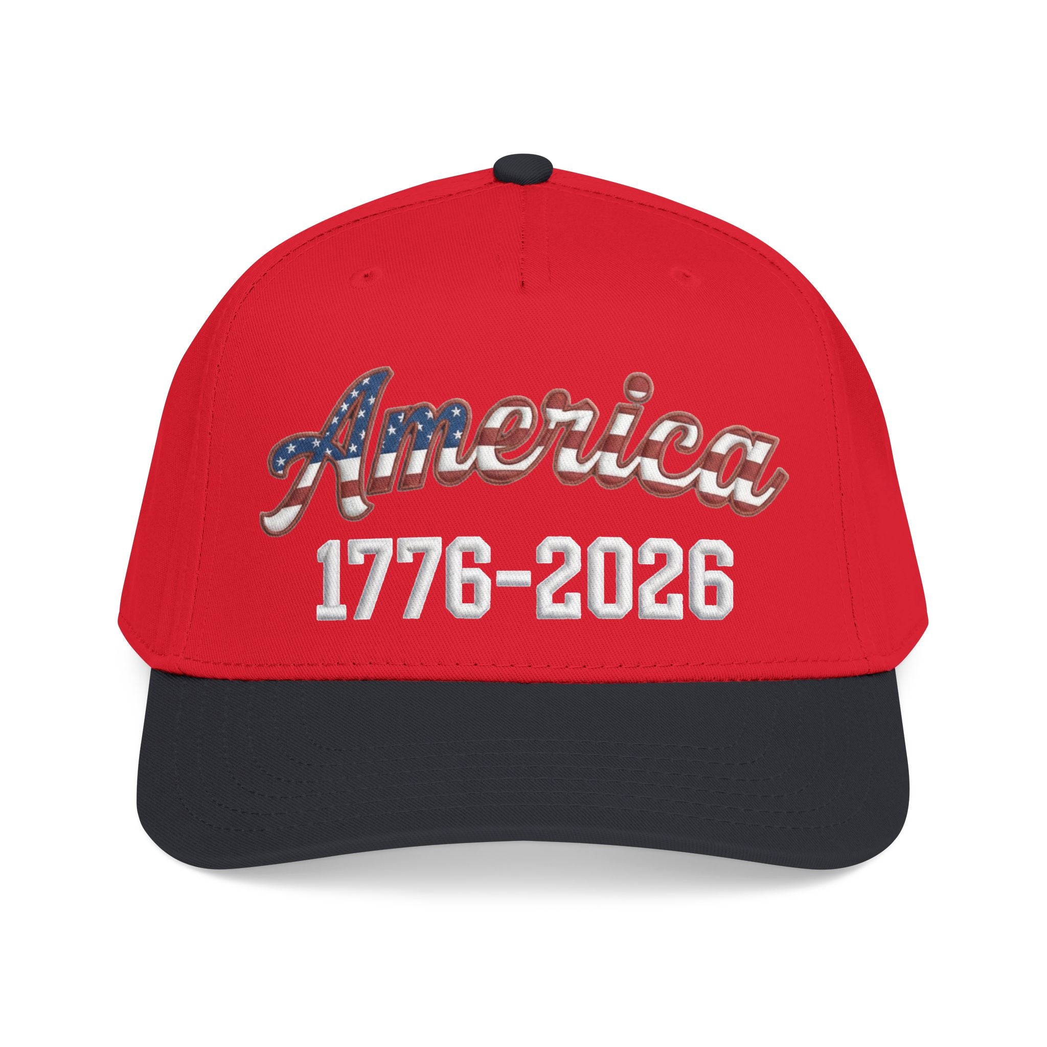"America 1776–2026" Patriotic Baseball Cap – American Heritage Snapback Hat