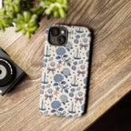 Coastal Americana Hydrangea Phone Case Printify