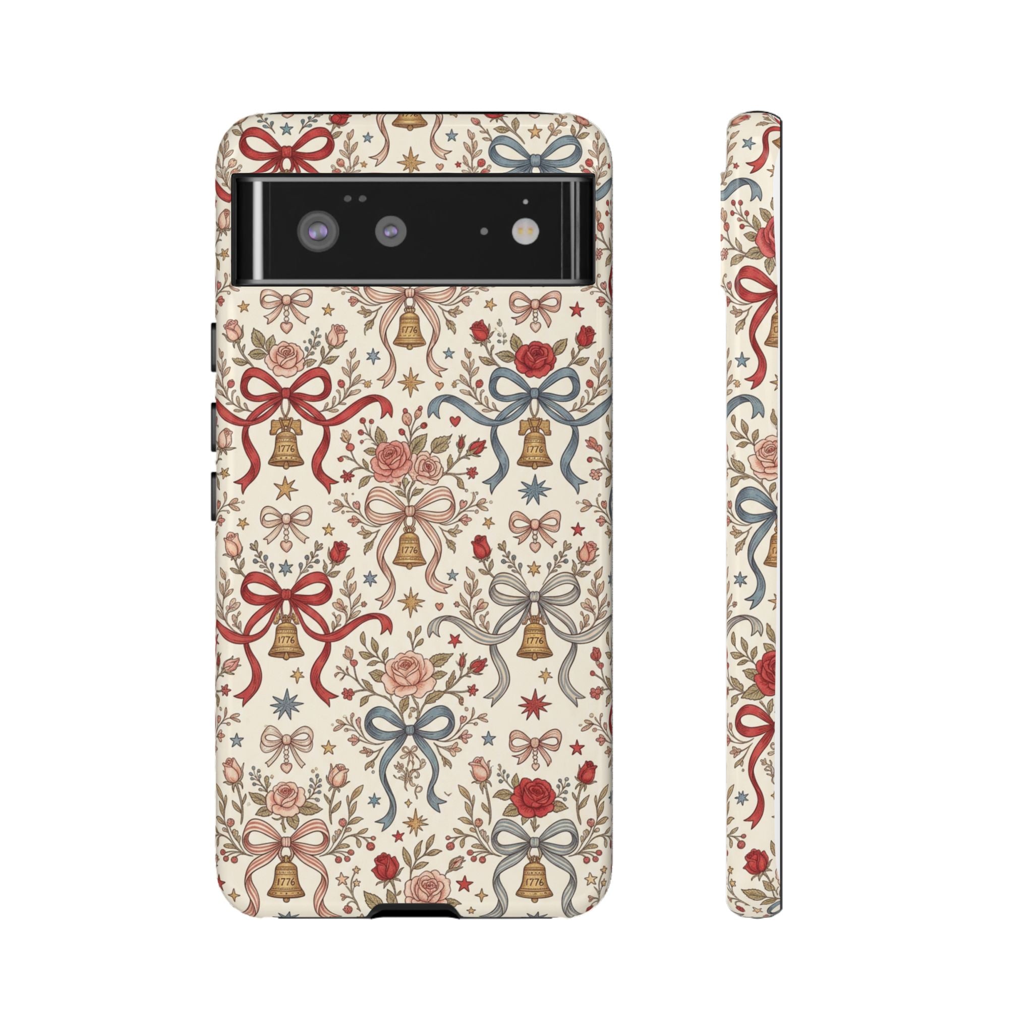 1776 Coquette Liberty Bells Phone Case Printify