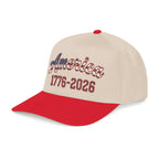 "America 1776–2026" Patriotic Baseball Cap – American Heritage Snapback Hat