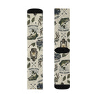 Lucky Buck Outdoors Crew Socks – Hunting & Fishing Adventure Socks Printify
