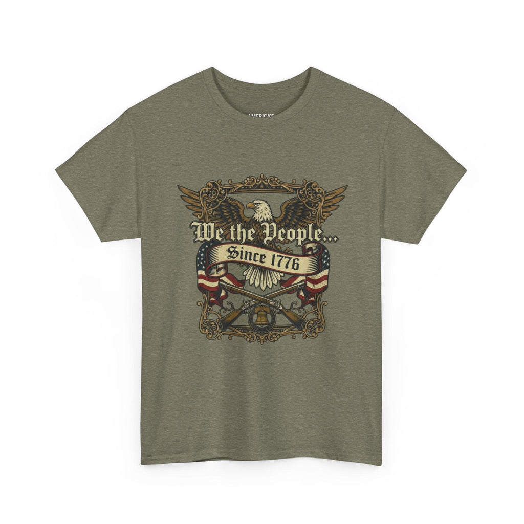 We The People Since 1776 Patriotic T-Shirt – American Freedom Rider Tee Printify