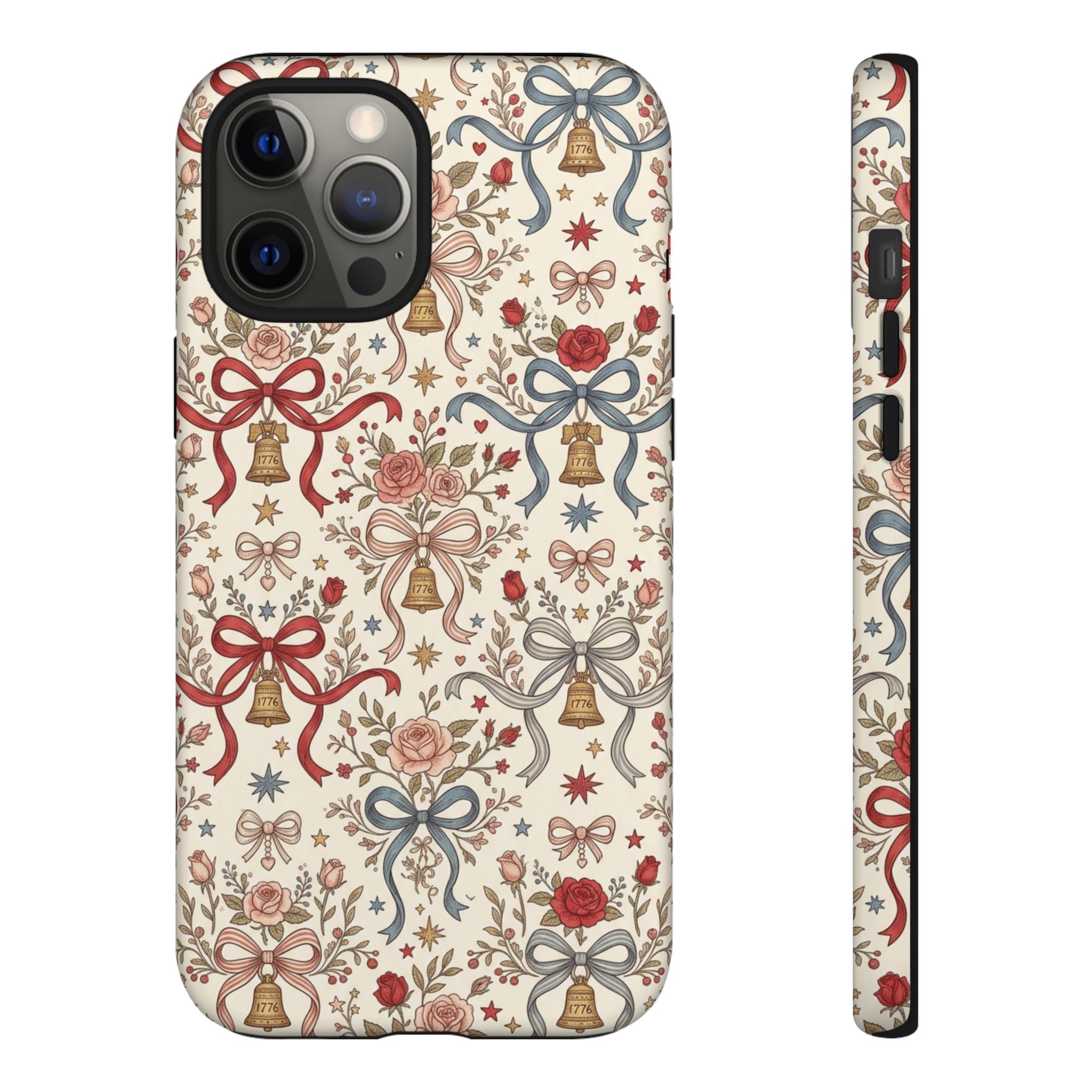 1776 Coquette Liberty Bells Phone Case Printify