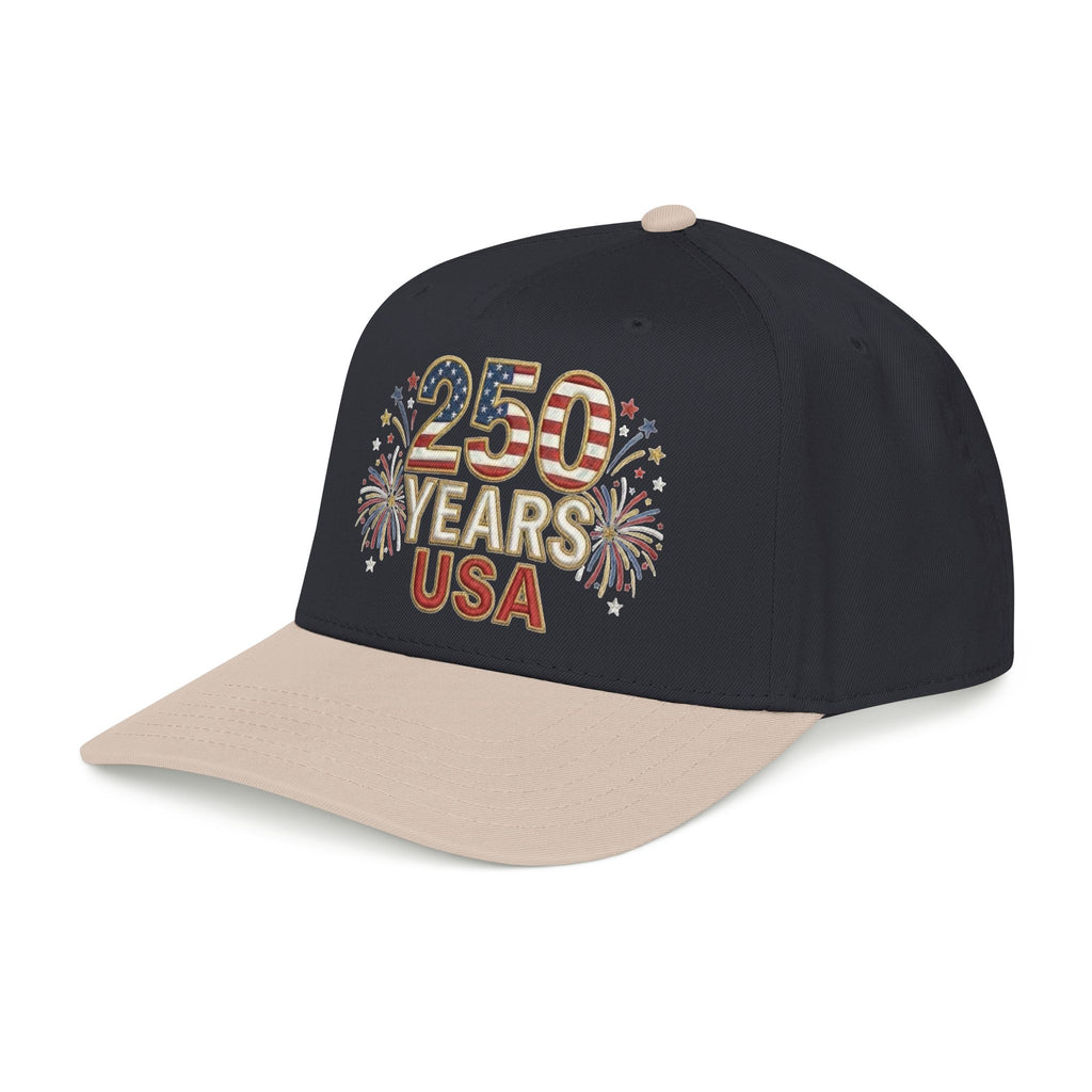 "250 YEARS" Patriotic Baseball Cap – America 250 Snapback Hat