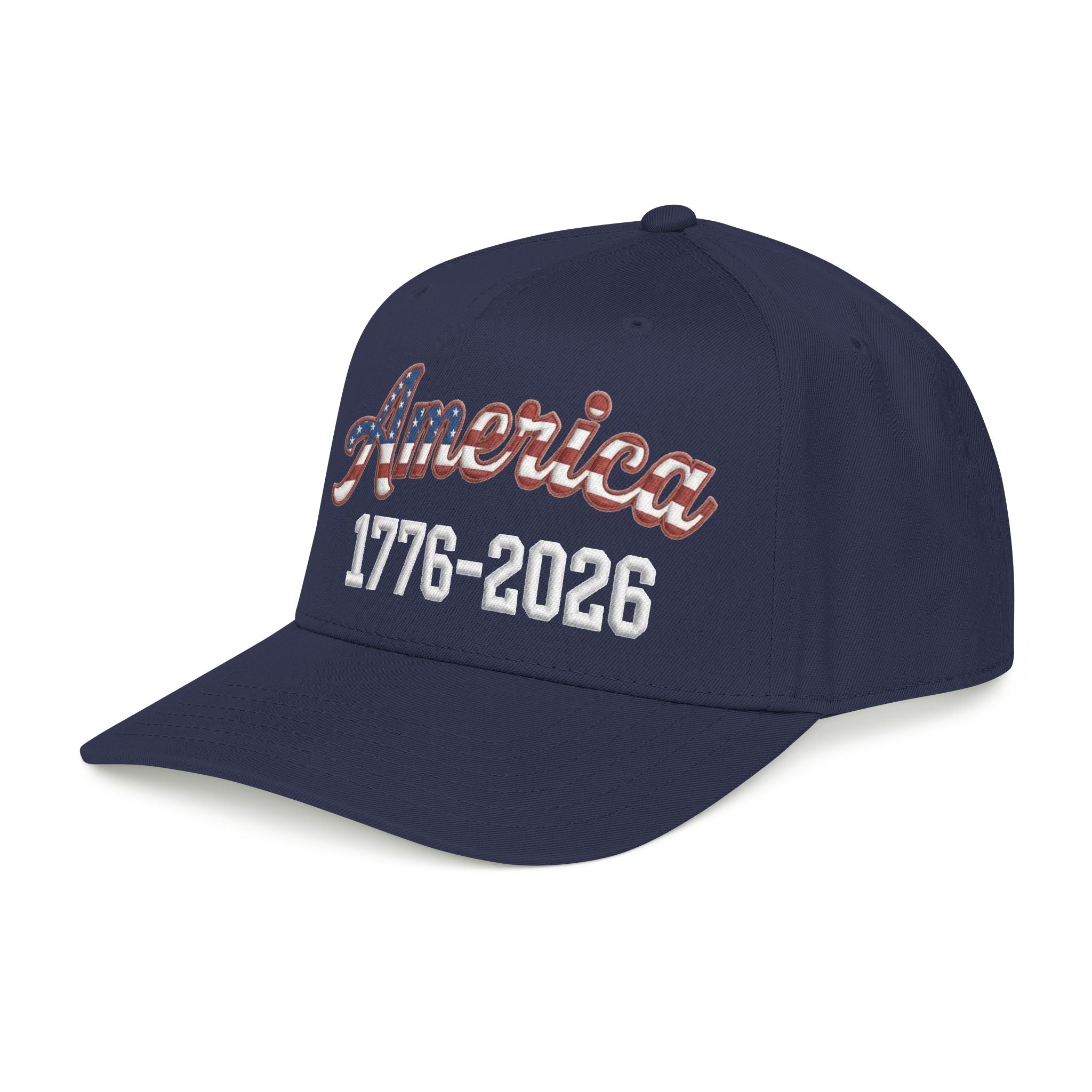 "America 1776–2026" Patriotic Baseball Cap – American Heritage Snapback Hat