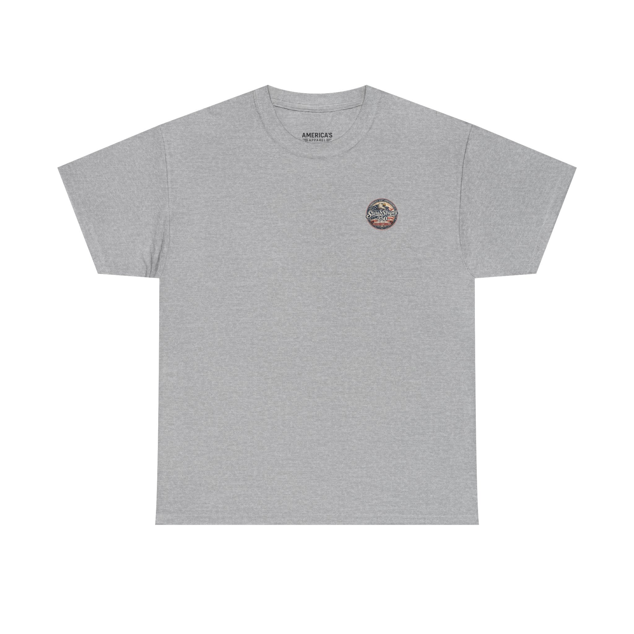 Stars & Stripes T-Shirt — American Flag Graphic Tee Printify