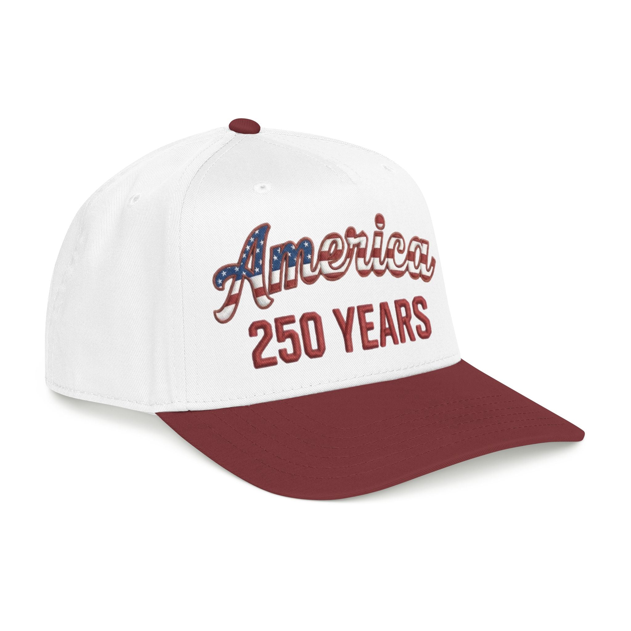 America 250 YEARS Patriotic Baseball Cap – USA 250 Snapback Hat FIXED