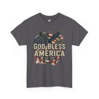 God Bless America 1776 Patriotic T-Shirt – Vintage American Heritage Tee