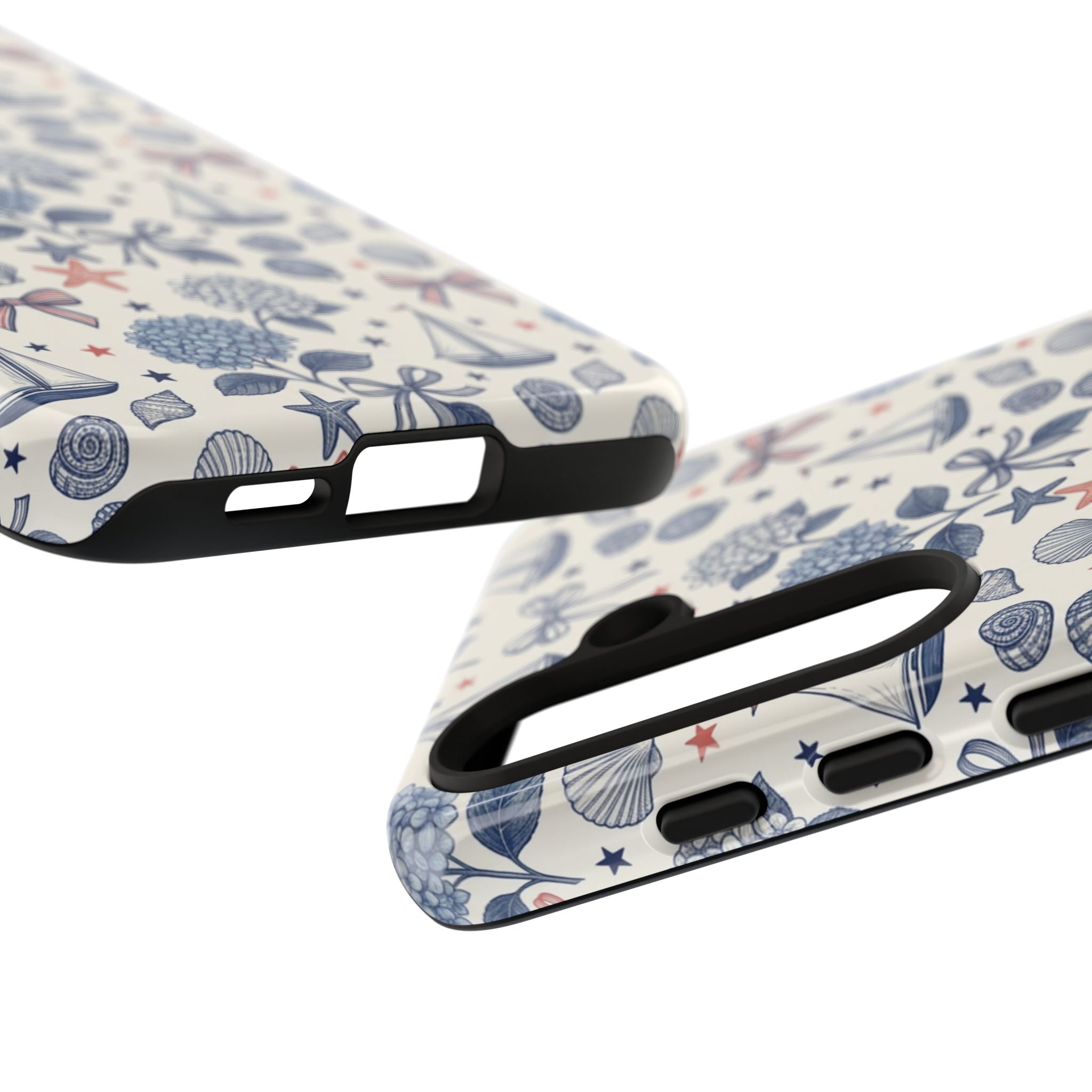 Coastal Americana Hydrangea Phone Case Printify