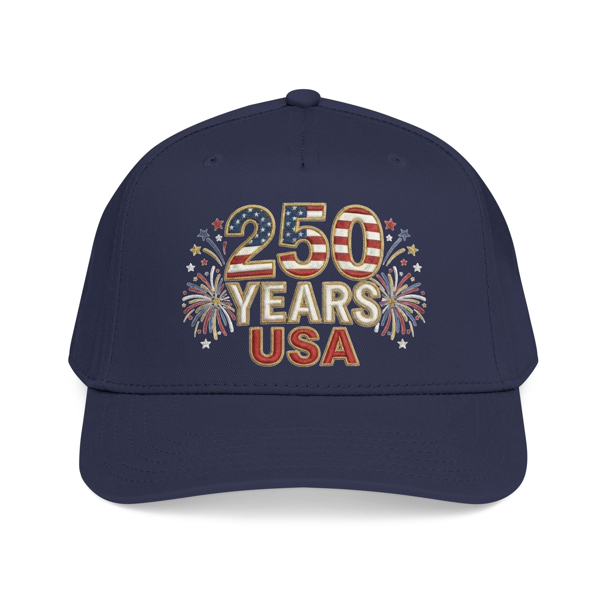 "250 YEARS" Patriotic Baseball Cap – America 250 Snapback Hat