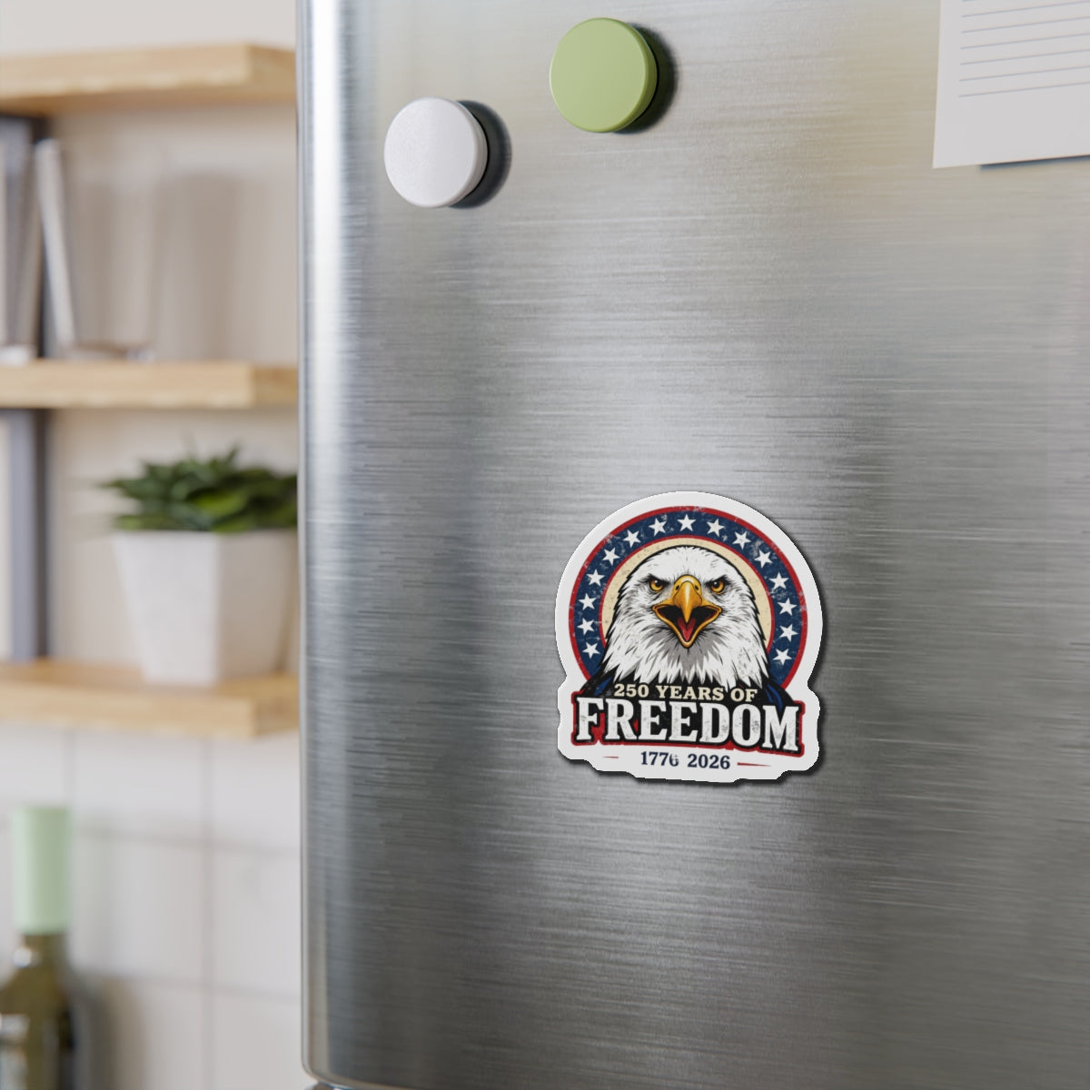 250 Years of Freedom Eagle Magnet Printify