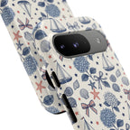 Coastal Americana Hydrangea Phone Case Printify