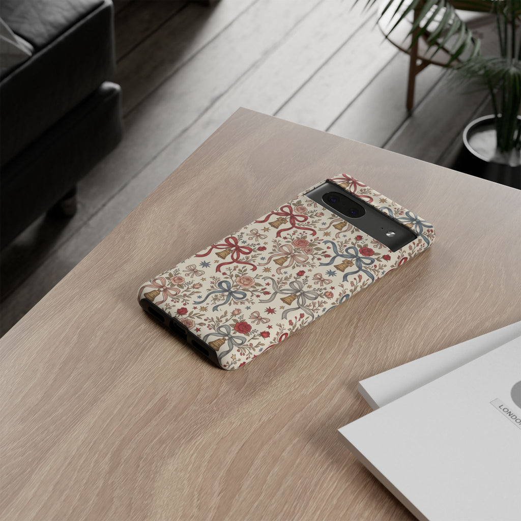1776 Coquette Liberty Bells Phone Case Printify