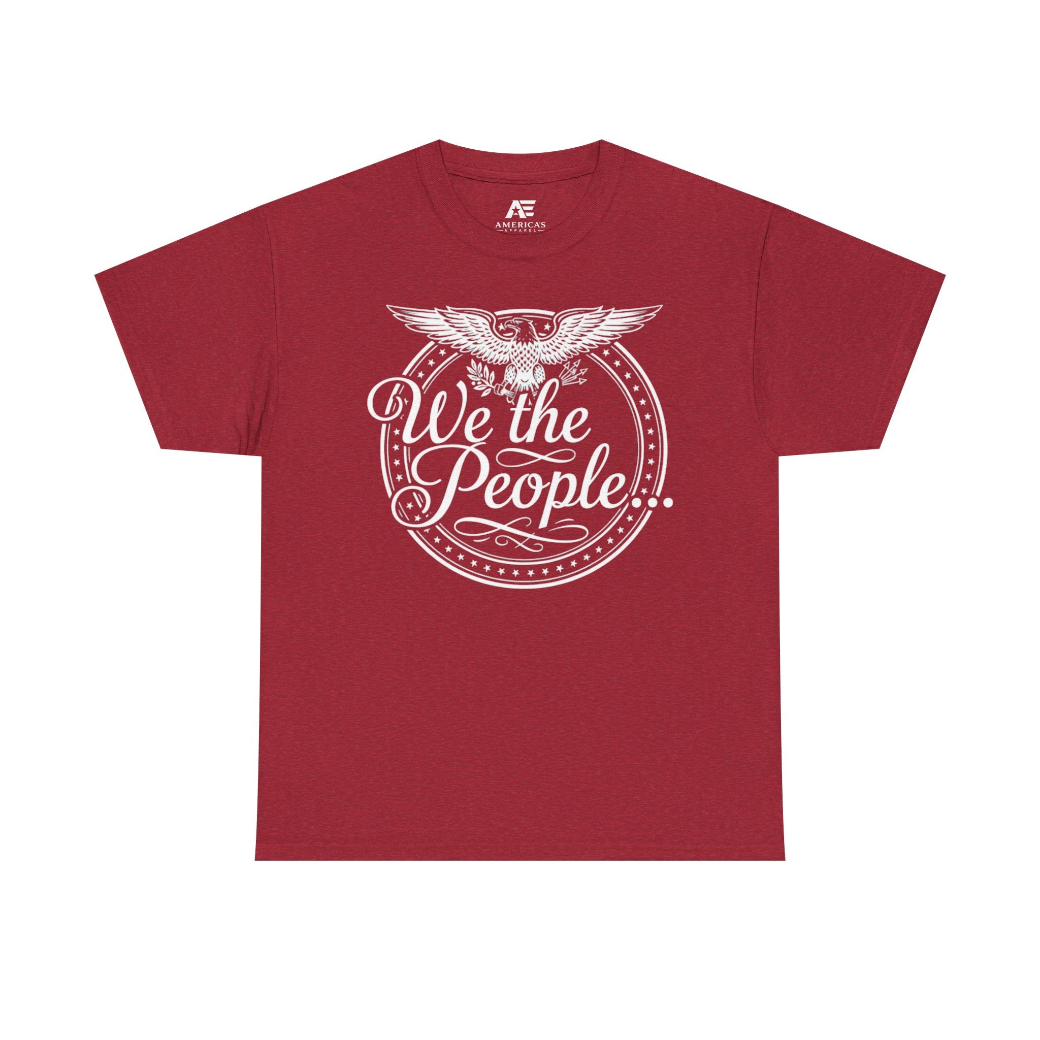 We The People Patriotic Seal T-Shirt – Unisex Heavy Cotton Tee
