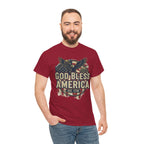God Bless America 1776 Patriotic T-Shirt – Vintage American Heritage Tee