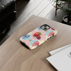 Americana Coquette Cherry Picnic Phone Case Printify