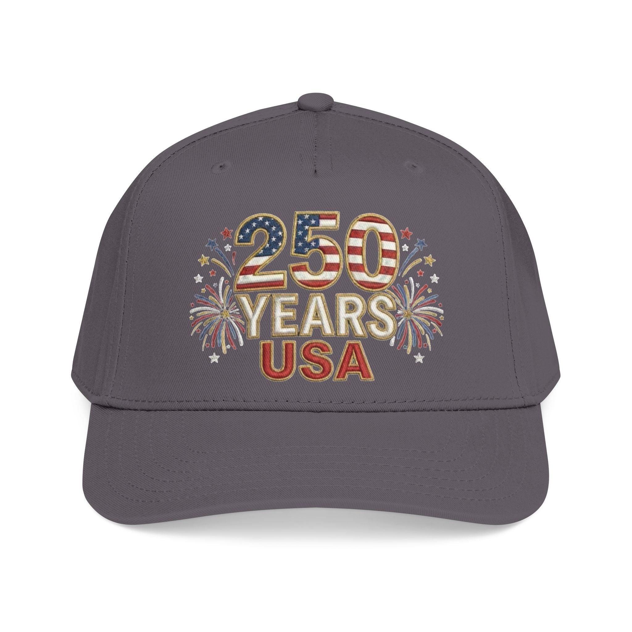 "250 YEARS" Patriotic Baseball Cap – America 250 Snapback Hat