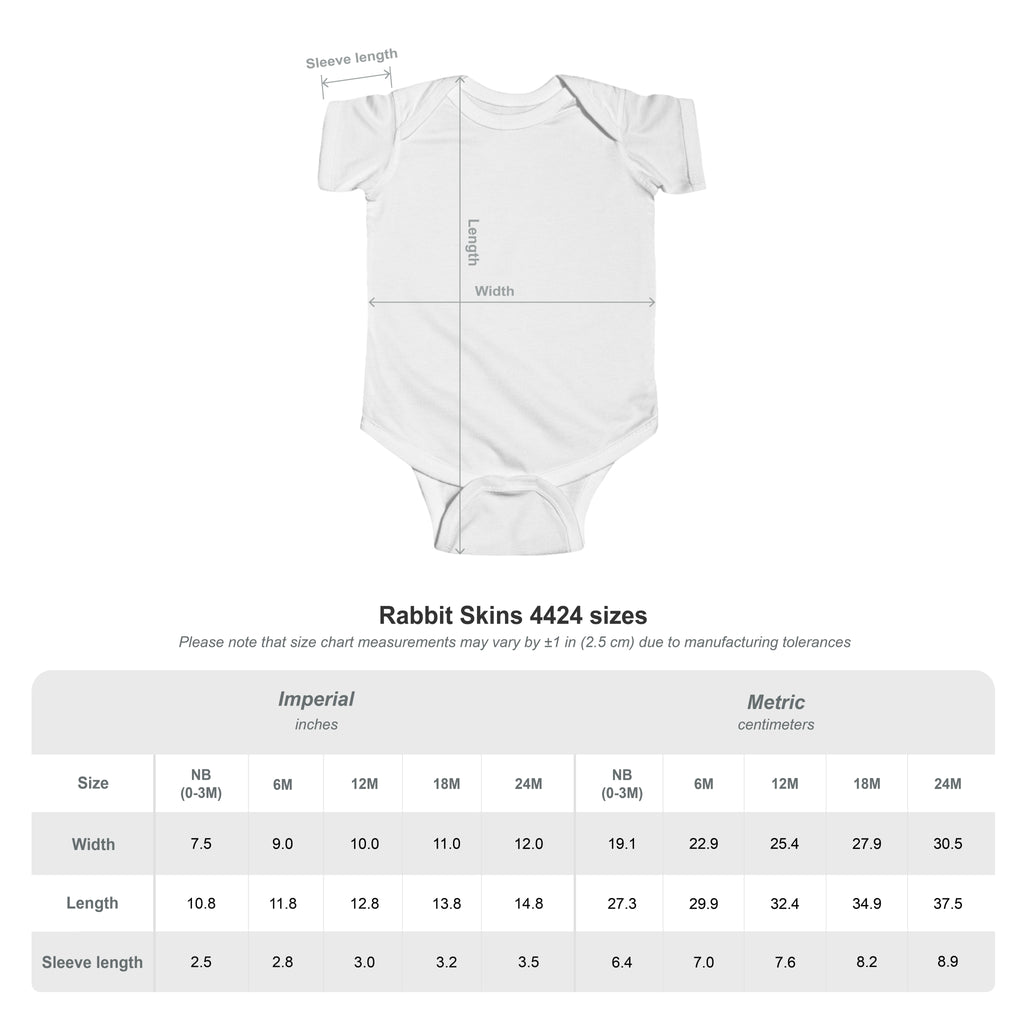 Patriotic Freedom Eagle Infant Bodysuit — "Freedom" Bald Eagle Baby Tee Printify