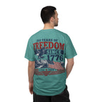 Freedom Since 1776 T-Shirt — 250 Years of American Pride Graphic Tee Printify