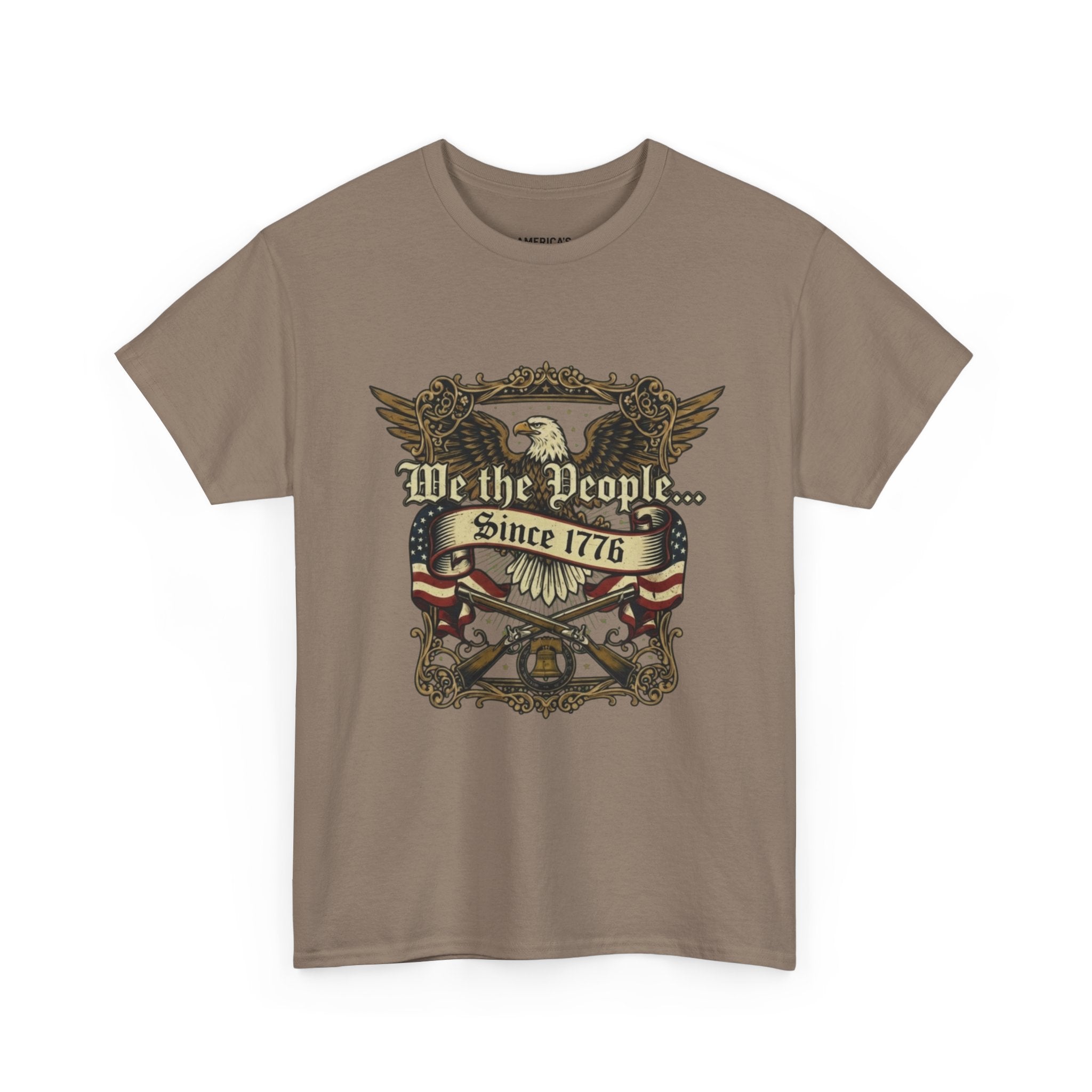 We The People Since 1776 Patriotic T-Shirt – American Freedom Rider Tee Printify