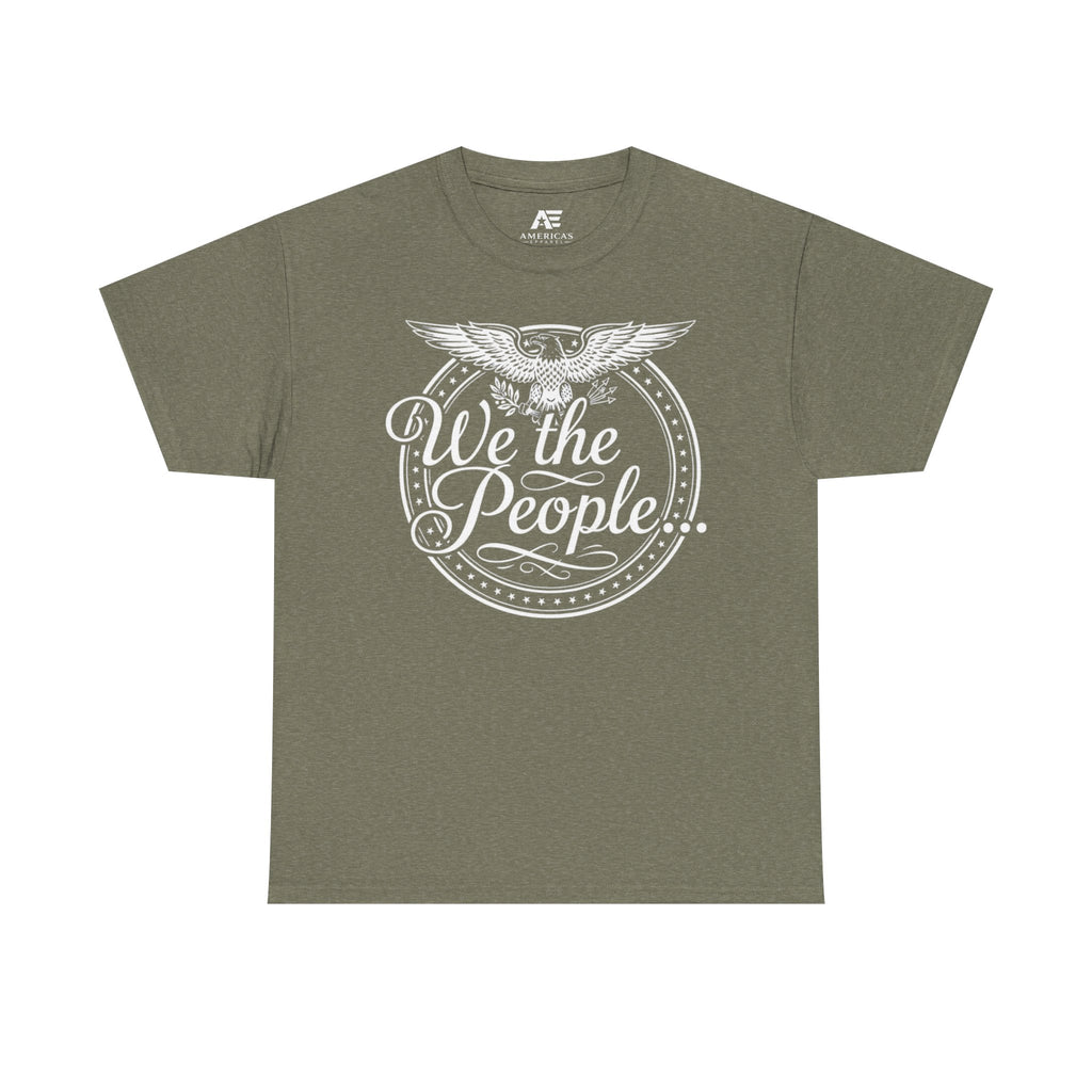 We The People Patriotic Seal T-Shirt – Unisex Heavy Cotton Tee
