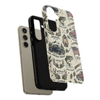 Patriotic Outdoors Phone Case – Bass Fishing & Vintage Americana Case Printify
