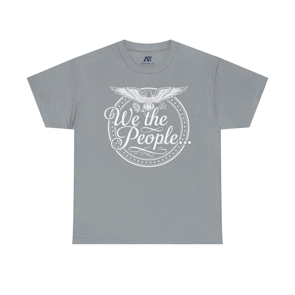 We The People Patriotic Seal T-Shirt – Unisex Heavy Cotton Tee