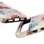 Americana Coquette Cherry Picnic Phone Case Printify