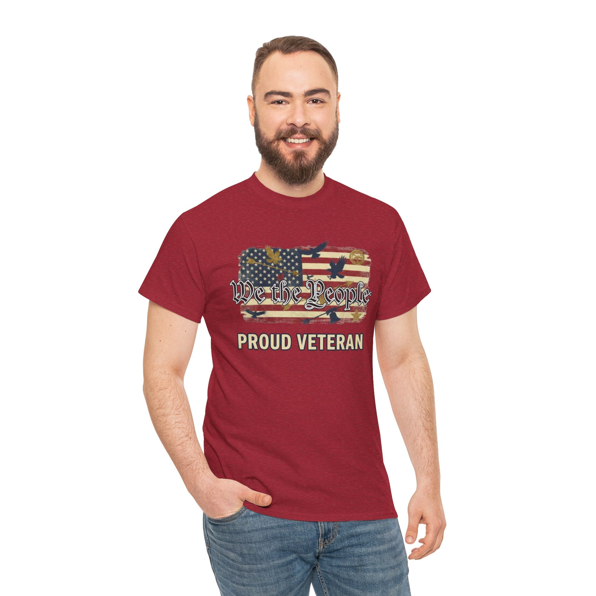 We The People Veterans Edition Patriotic T-Shirt – Style 2