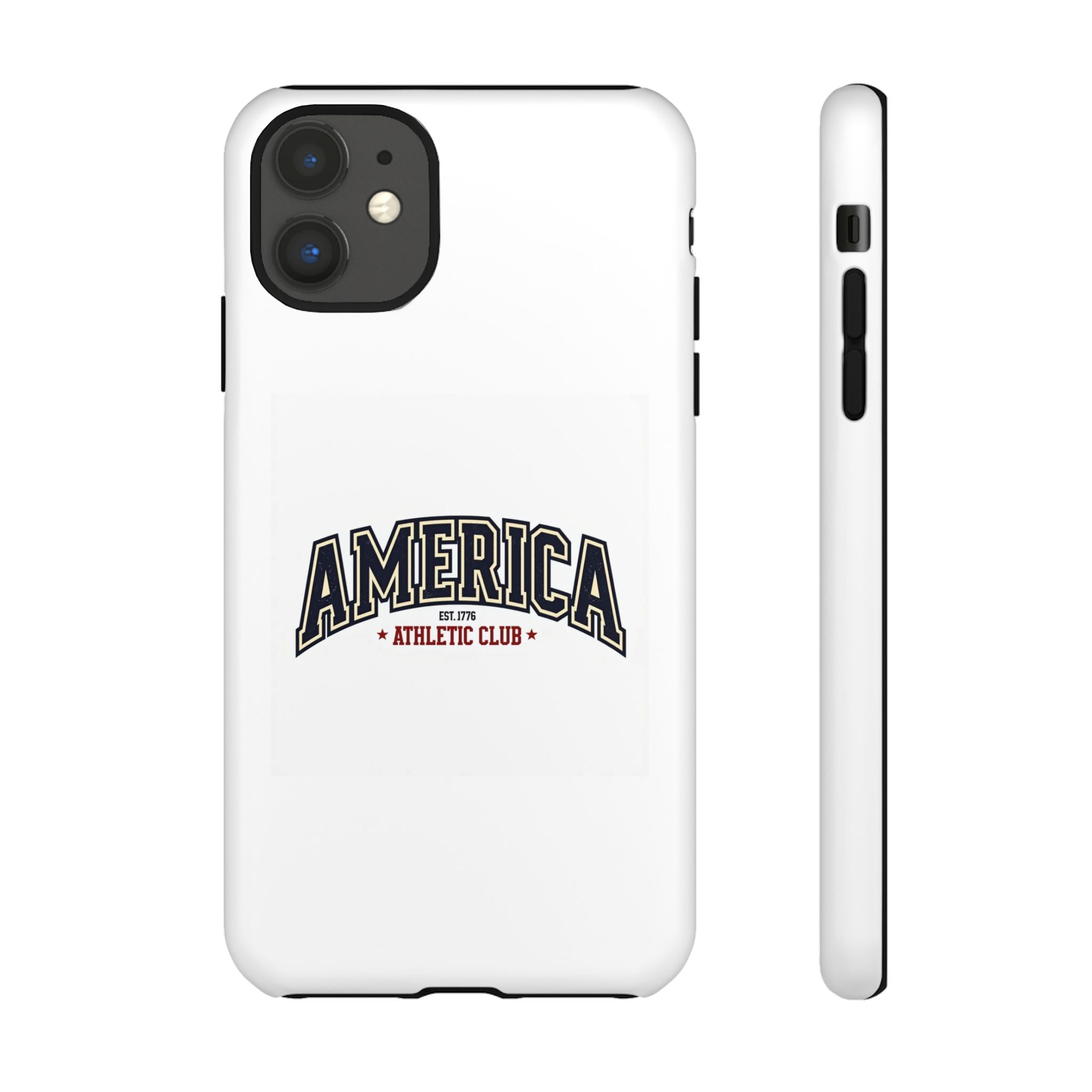 America Athletic Club Phone Case – Vintage Patriotic Americana Case Printify