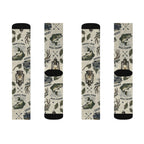 Lucky Buck Outdoors Crew Socks – Hunting & Fishing Adventure Socks Printify