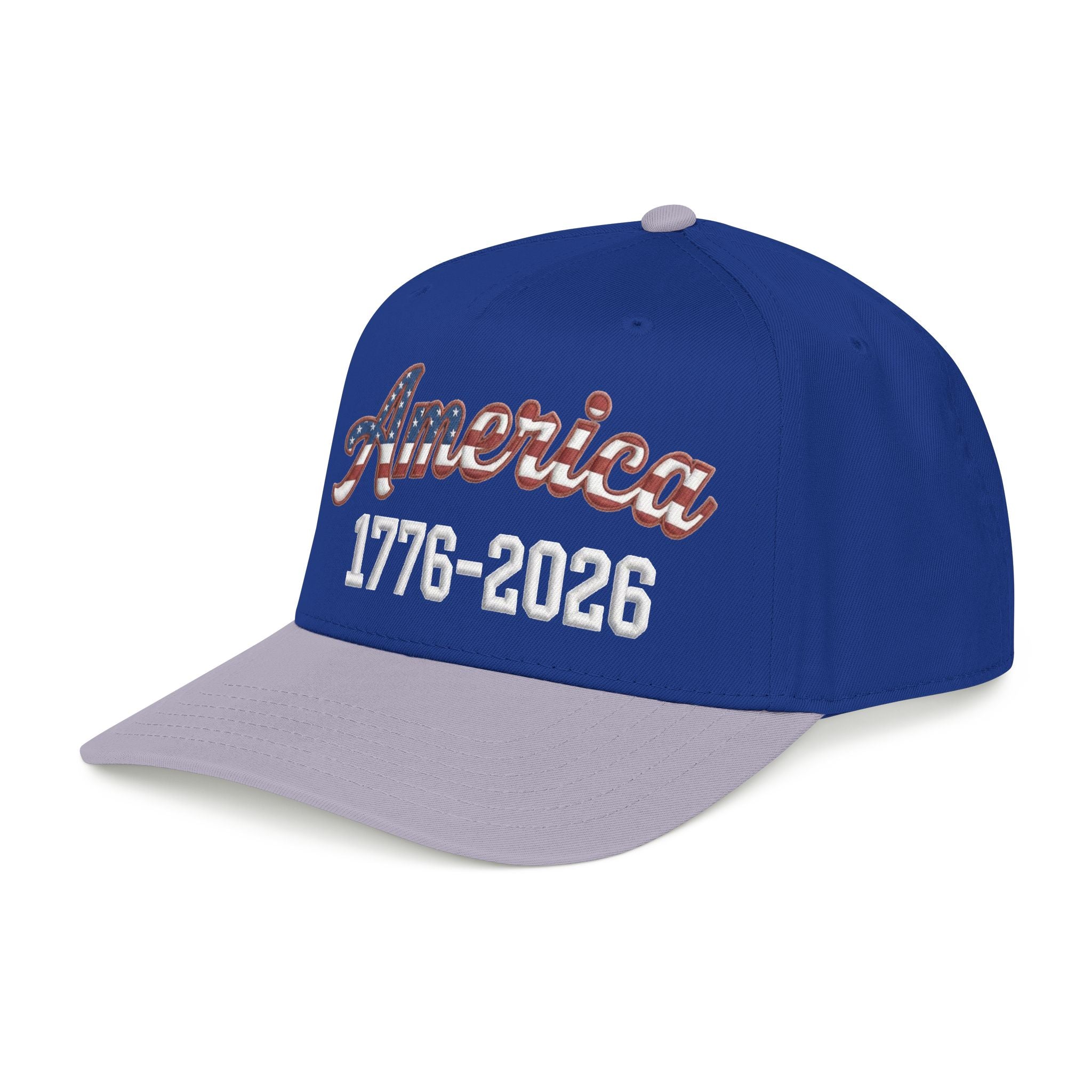 "America 1776–2026" Patriotic Baseball Cap – American Heritage Snapback Hat