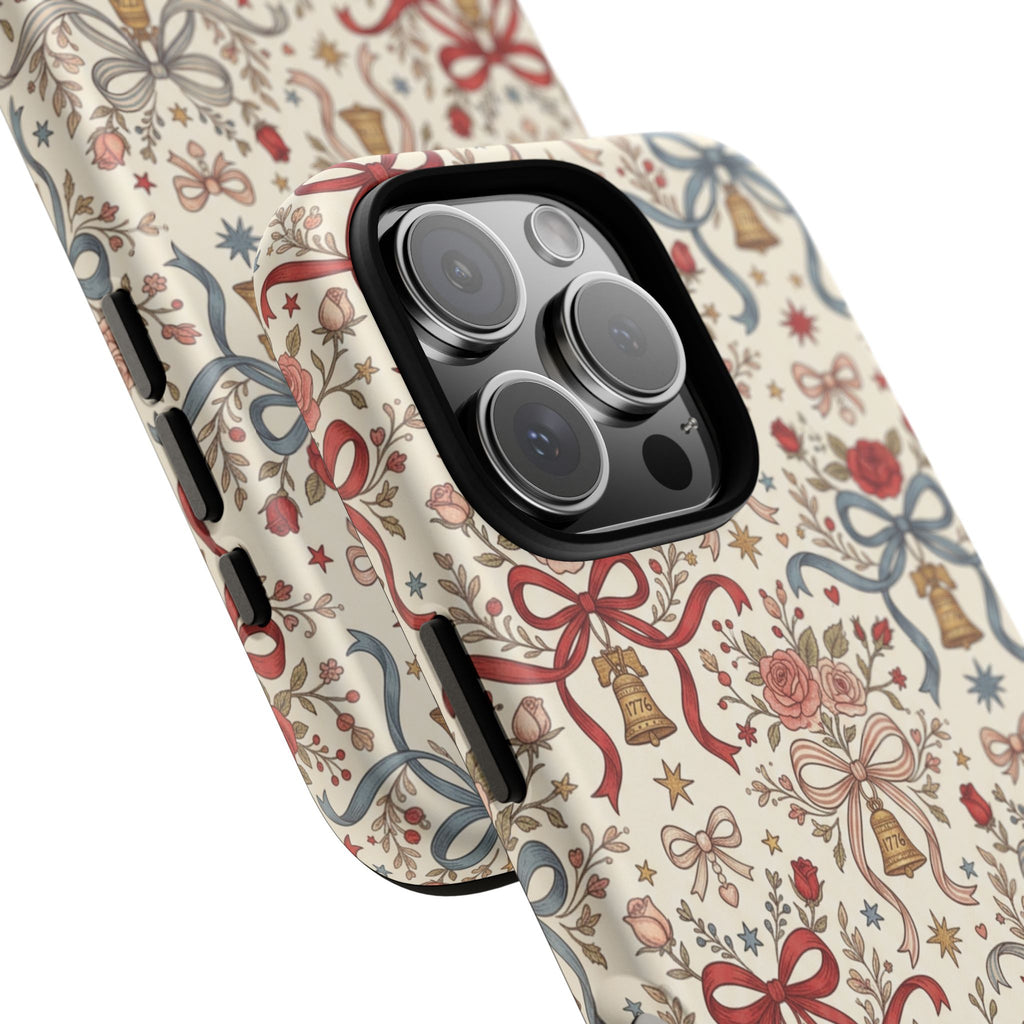 1776 Coquette Liberty Bells Phone Case Printify