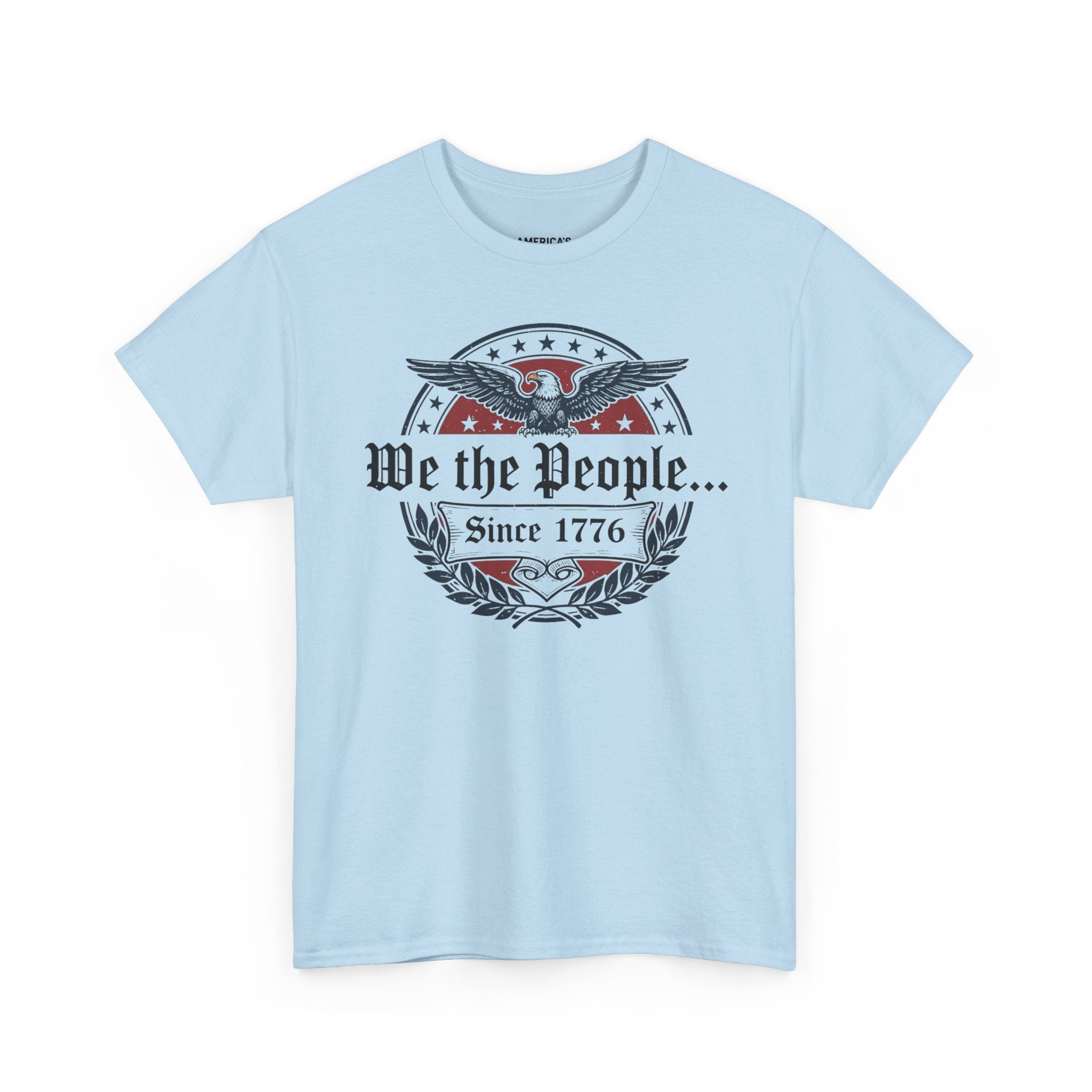 We The People Since 1776 Patriotic T-Shirt – American Heritage Insignia Tee Printify