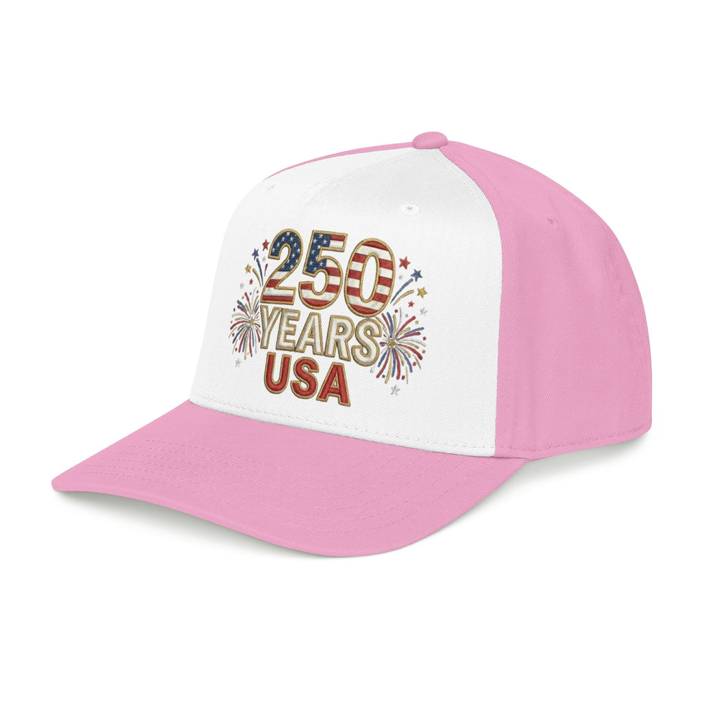 "250 YEARS" Patriotic Baseball Cap – America 250 Snapback Hat