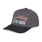 "America 1776–2026" Patriotic Baseball Cap – American Heritage Snapback Hat
