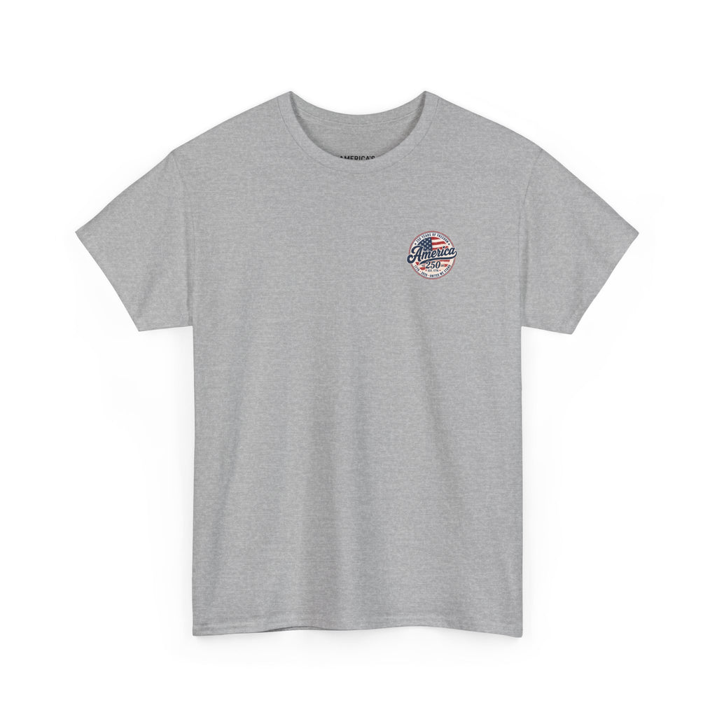 America 250 Anniversary Tee — Patriotic 250 Years of Freedom T-Shirt Printify